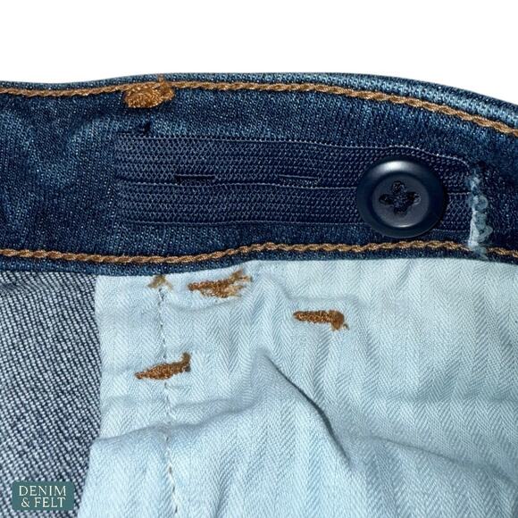 GAP Kids 12 Mid Rise Everyday Super Skinny Jeans Dark Indigo Wash Stretch Denim - Picture 8 of 12